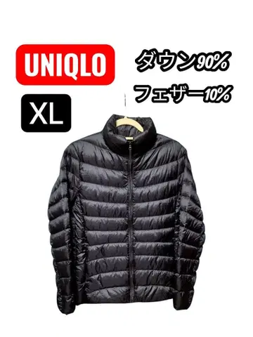 새상품급 XL UNIQLO 울트라 라이트 다운 자켓 블랙