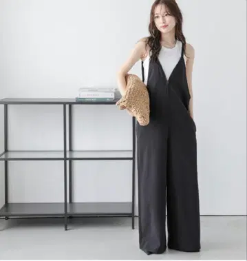 택 포함 새상품 AMELY 흑먹색 살로펫 프리 사이즈