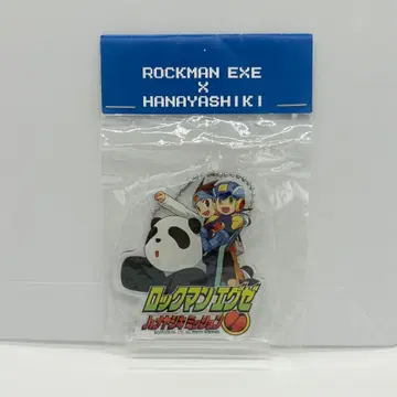 미개봉 새상품 록맨 에그제 하나야시키 미션 아크릴 키링 히카리 넷토