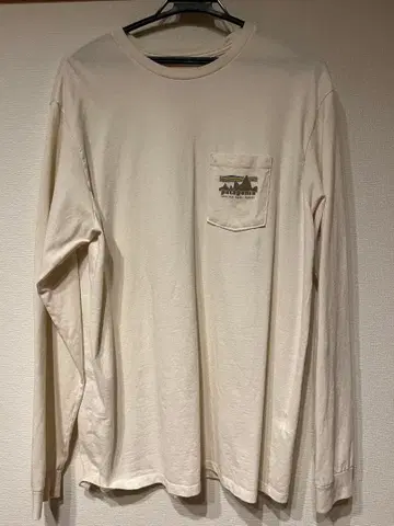 patagonia 포켓 부착 롱T