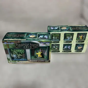 포켓몬 프레임 짙은 녹색의 숲 두 개 세트