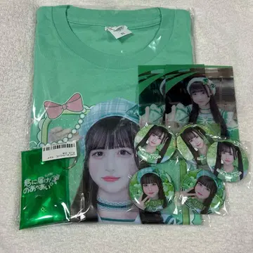 iLiFE! 와카바노아 A상 가라폰 실사 셔츠 캔뱃지 클리어 카드