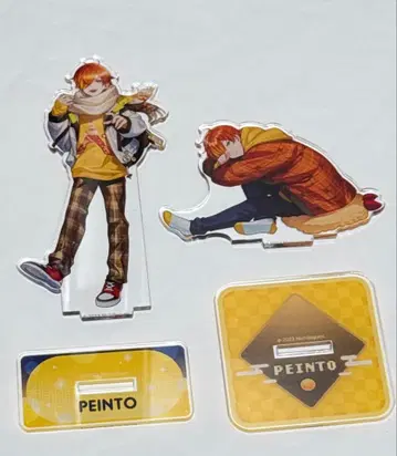 일상조 페인트 도쿄 타워 콜라보 아크릴 스탠드 2개 세트