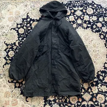 1980년대 미군 실물 나이트 카모플라쥬 후드티 후염, 블랙염