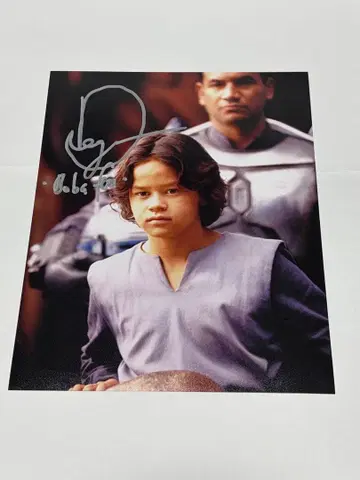 [ 직필 ] 보바 페트 역 다니엘 로건 사인 포함 포트레이트