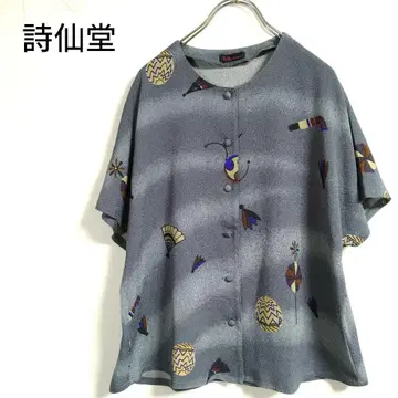 시선당 BY HITOSHI 크레이프 원단 블라우스