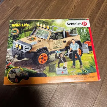 슐라이히 지프 세트 미사용품 (schleich wild life)