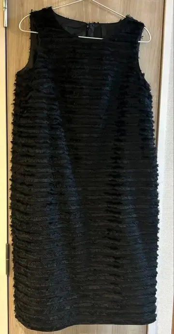 Aylesbury 일본제 프린지 자카드 원피스 블랙 38