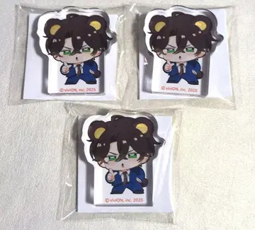 시류의 인습 형제 AGF 미니 아크릴 피규어 시류 쿠니히코 3종 세트