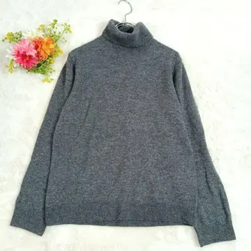 [ INED ] 플랑드르 그레이 터틀넥 스웨터 사이즈 11 긴팔