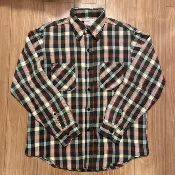 70s 빅맥 빈티지 헤비 플란넬 셔츠
