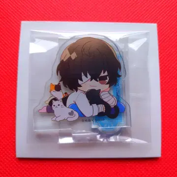 선착순 문호 스트레이독스 다자이 오사무 고양이 투성이 복권 아크릴 스탠드