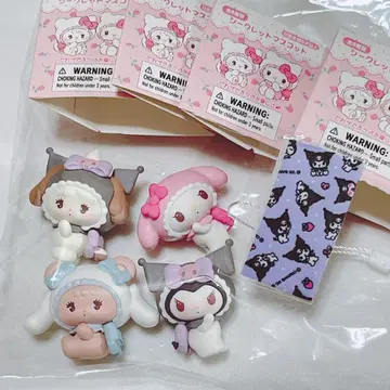 산리오 mikko 쿠로미 시나몬 마이멜로디 시크릿 마스코트