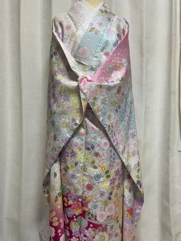 워셔블 기모노 후리소데