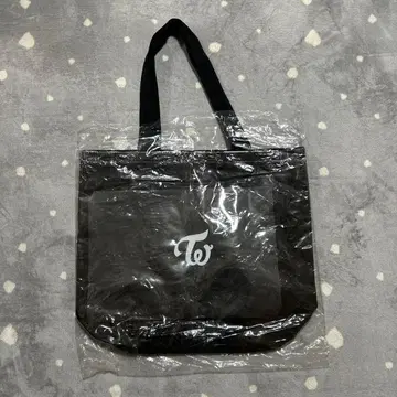 TOWICELIGHTS 공식 굿즈 토트백 비닐 오픈 포켓