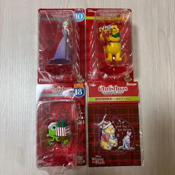 해피 복권 Disney 크리스마스 오너먼트 2025 엘사&푸우