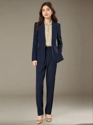 Women's Suit Set with Jacket and Pants