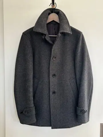 에디피스 멜톤 스텐카라 코트 사이즈 44 그레이