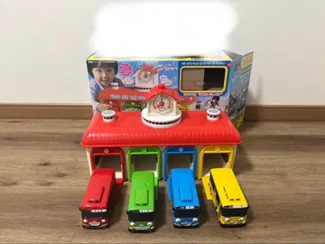 꼬마버스 TAYO 타요 로기 가니 라니 한국 한정판 버스 차고