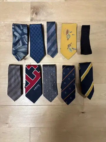 넥타이 세트 10개