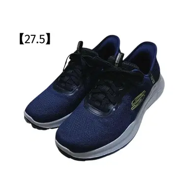 스케쳐스 SLIP-INS EQUALIZER 5.0 27.5 사이즈 네이비