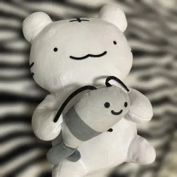 화이트 타이거 BIG 봉제 인형
