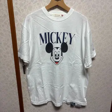 미키마우스 프린트 T셔츠 라빠르망