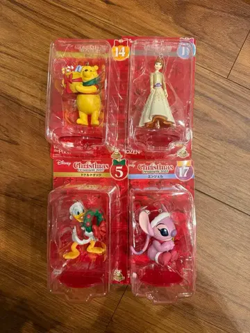 디즈니 오너먼트 제일복권 묶음 판매 도날드 엔젤 푸우