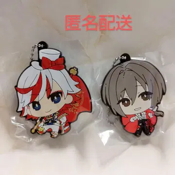 프라가리아 메모리즈 캡슐 러버 마스코트 하루릿토 로마리슈 2점