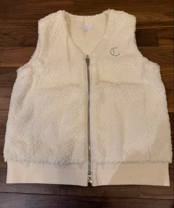 할인 Callaway 화이트 퍼 베스트