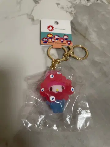 산리오 미야쿠미야쿠 콜라보 클리어 키링 마이멜로디