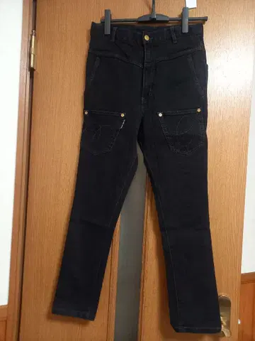 메르시보쿠 뒤앞 데님 블랙