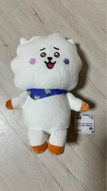 K-POP 봉제 인형 별 패턴 스카프 포함