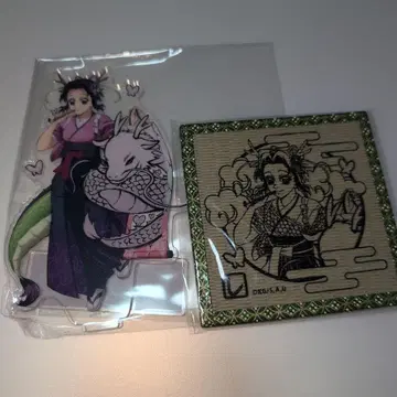 귀멸의 칼날 갑진년 아크릴 스탠드  코스터 set 코쵸우 시노부