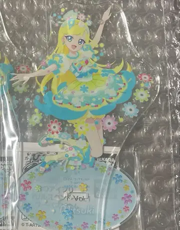 남코 한정판 비밀의 아이프리 아크릴 스탠드 플라워바즈리움 미츠키