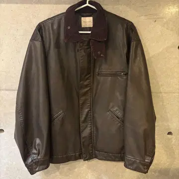 FREAK'S STORE 비건 가죽 워크 자켓