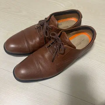 [ROCKPORT] 브라운 가죽 드레스 슈즈 레이스업