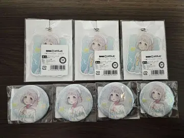 [학마스] DMM 스크래치 카츠라기 리 아크릴 키링 캔뱃지