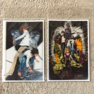 데스노트전 3D 엽서 D E 세트