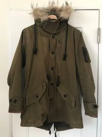 ROSEBUD slapshot 모즈 코트 밀리터리 자켓 카키 S