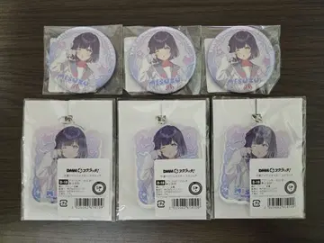 [학마스] DMM 스크래치 하타야 미스즈 아크릴 키링 캔뱃지