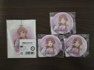 [학마스] DMM 스크래치 히메사키 리나미 아크릴 키링 캔뱃지