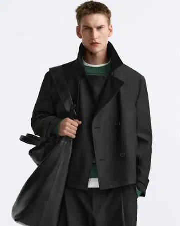 ZARA short trend coat