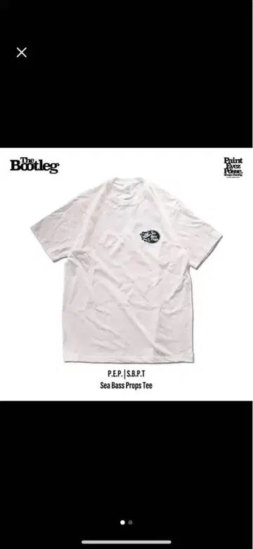 SBP(SeaBassProps) 티셔츠 페인트 아이즈 포세