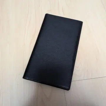 ETTINGER 블랙 장지갑 터콰이즈 내부