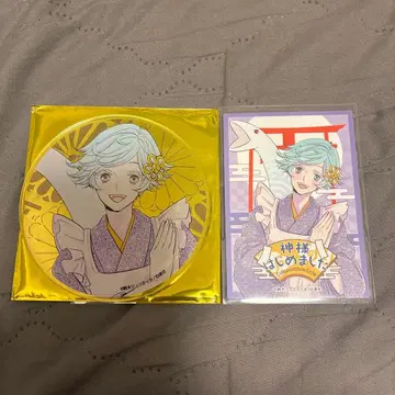 [ 새상품 미사용 ] 오늘부터 신령님 카페 아크릴 코스터 미즈키