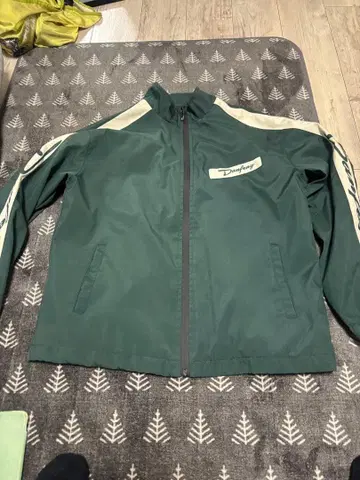 TAO FENG 다크 그린 나일론 자켓