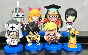 애니캐러 히어로즈 묶음 판매 원피스 루피 도플라밍고 검은 수염