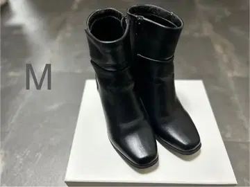 블랙 숏부츠 M 사이즈