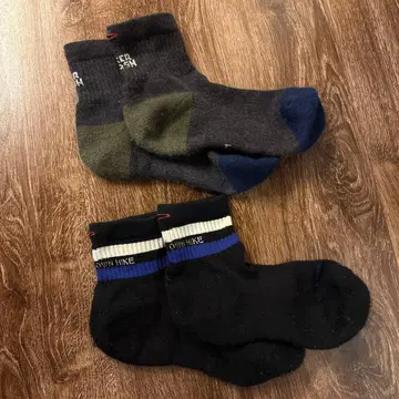 하이 카트 러쉬 양말 삭스 하이킹용 2족 세트